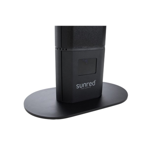 SUNRED | Heater | RD-DARK-3000L, Valencia Dark Lounge | Infrared | 3000 W | Black | IP55 2