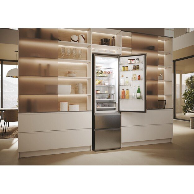 Haier 3D 60 Serie 5 HTW5620DNMG Freestanding 414 L D Silver