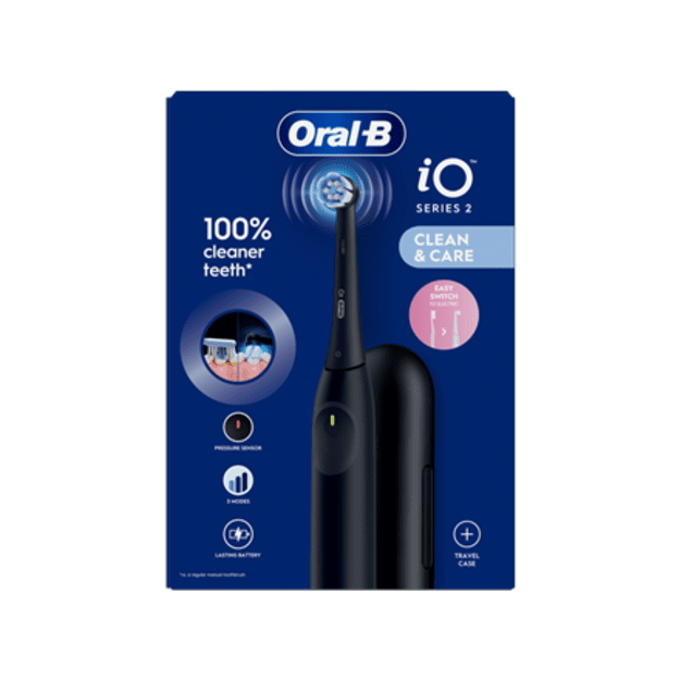 Oral-B Electric Toothbrush | iO2i | Rechargeable | For adults | Number of brush heads included 1 | Number of teeth brushing mode