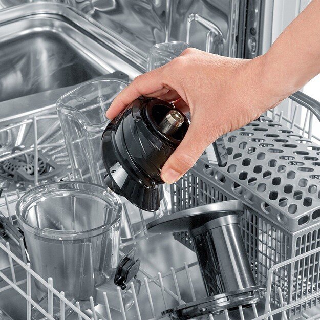 Severin ES 3571 juice maker Slow juicer 150 W Black, Grey, Metallic, Stainless steel