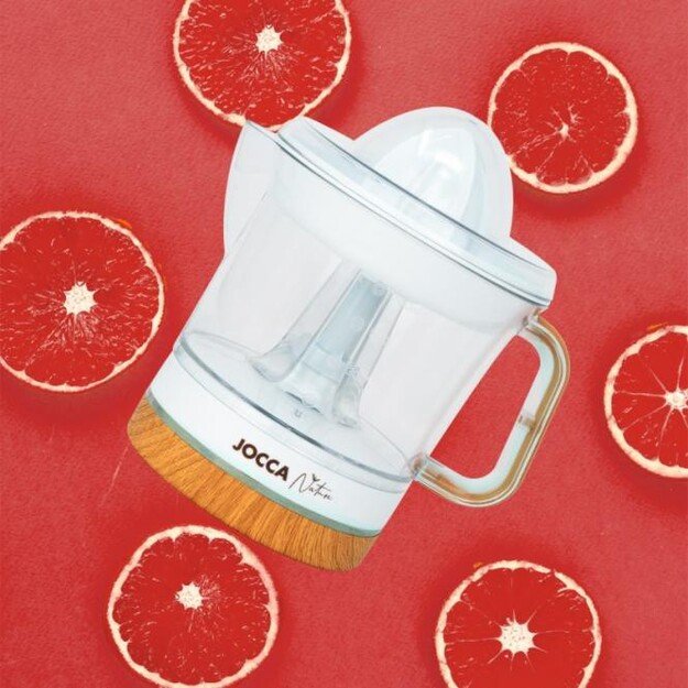 Elektrinė citrusų sulčiaspaudė Jocca 2184 0.7l balta/medžio detalės 1