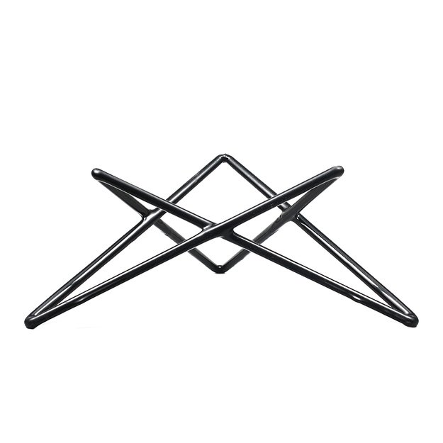 Buffet base Star, 26x23x10 cm, black