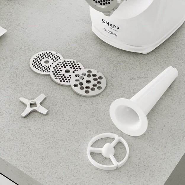 Mincer with shredder 489.81 SMAPP White 11