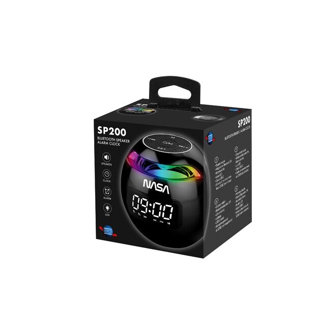 NASA SP200 Bluetooth Speaker/ Alarm Clock 2