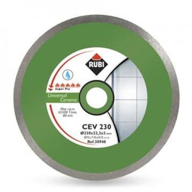 RUBI DIAMOND CERAMIC BLADE CEV 250 SUPERPRO