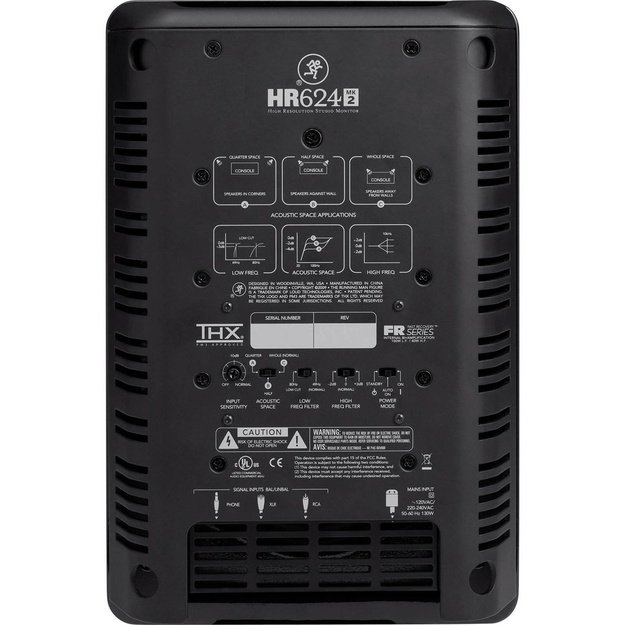 Mackie HR624mk2 2-way Black Wired