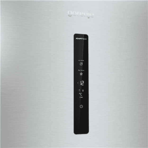 Gorenje | Refrigerator | NRK6192AXL4 | Energy efficiency class E | Free standing | Combi | Height 185 cm | No Frost system | Fri