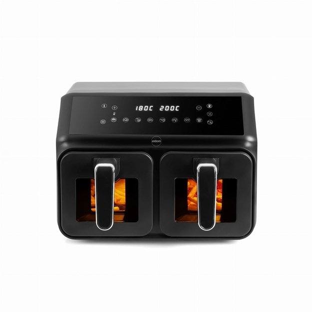 Double fat-free fryer, 2200 W, capacity 8 l, LED display
