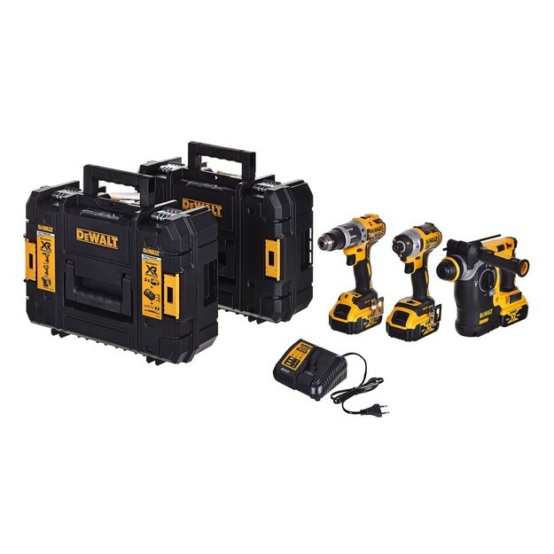 Komplektas Combo 18V DCD796+DCF887+DCH273 3x4,0Ah