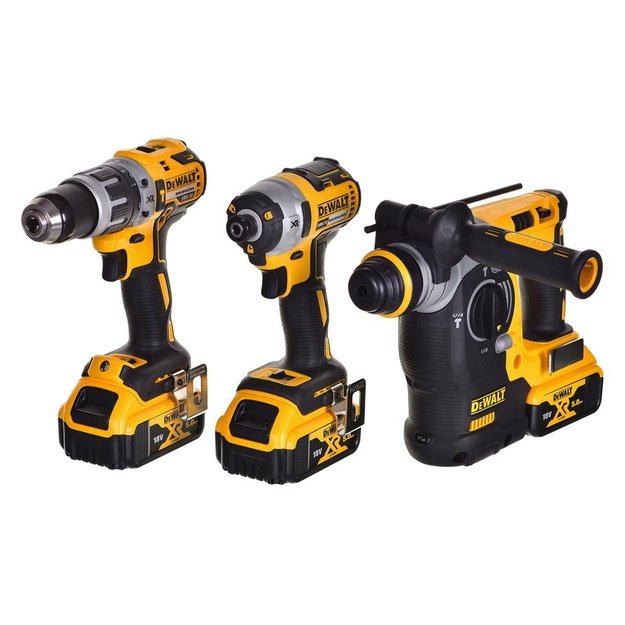 Komplektas Combo 18V DCD796+DCF887+DCH273 3x4,0Ah