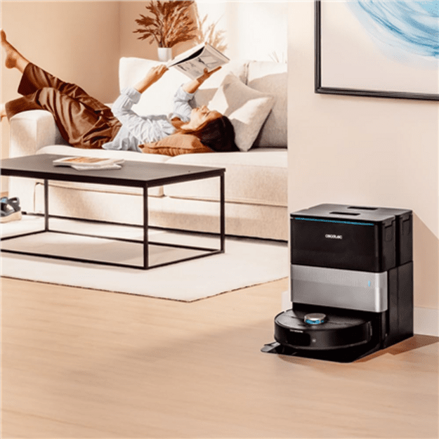 Cecotec Conga X70 | Robot Vacuum Cleaner | Operating time (max) 240 min | Wet&Dry | 5200 mAh | 15000 Pa | Black