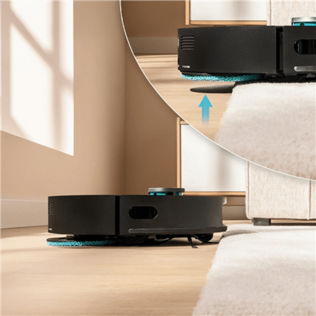 Cecotec Conga X70 | Robot Vacuum Cleaner | Operating time (max) 240 min | Wet&Dry | 5200 mAh | 15000 Pa | Black