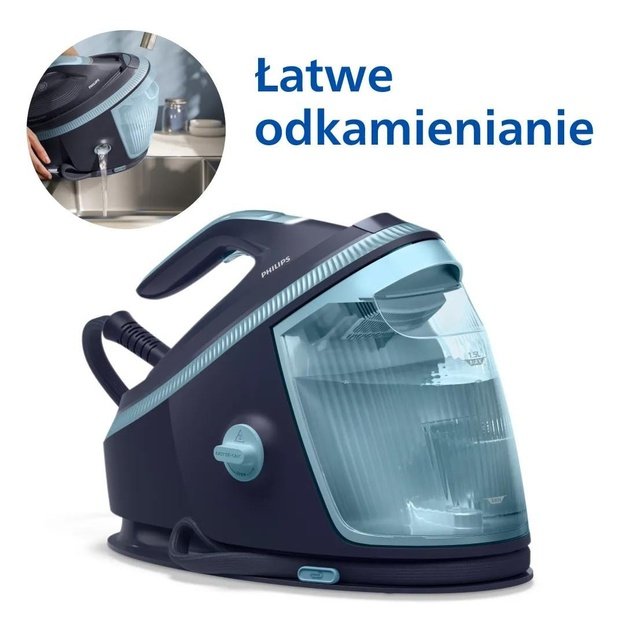 Philips 7000 series PSG7200/20 steam ironing station 3120 W 1.5 L SteamGlide Elite soleplate Blue