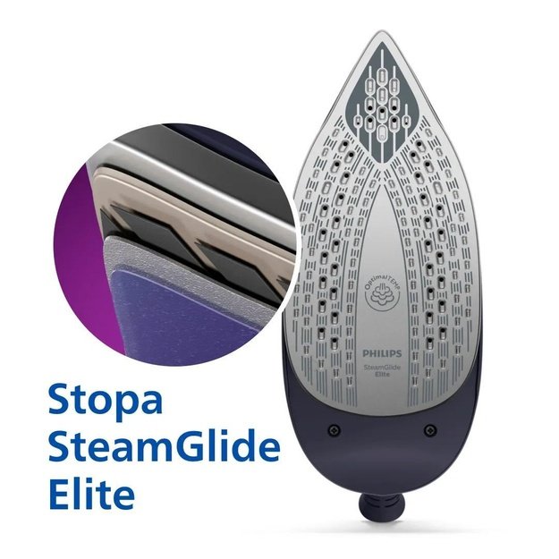 Philips 7000 series PSG7200/20 steam ironing station 3120 W 1.5 L SteamGlide Elite soleplate Blue