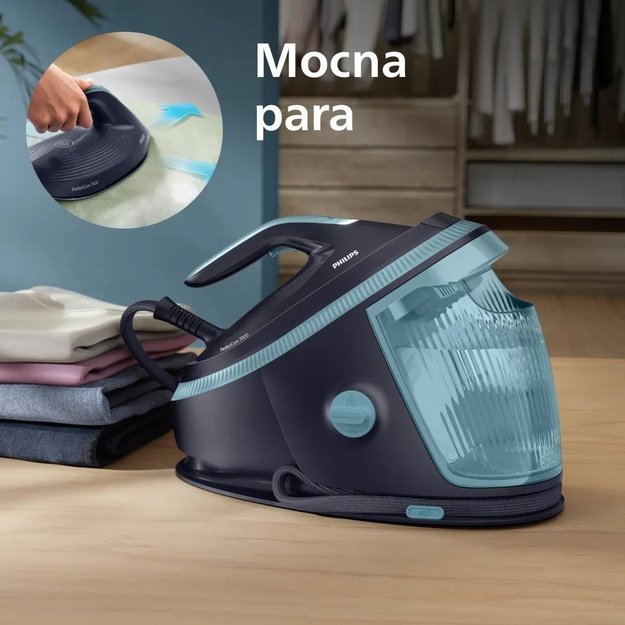 Philips 7000 series PSG7200/20 steam ironing station 3120 W 1.5 L SteamGlide Elite soleplate Blue