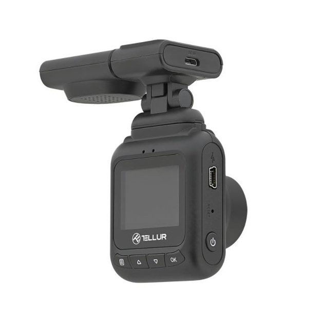 Tellur Dash Patrol DC2 FullHD 1080P, GPS black
