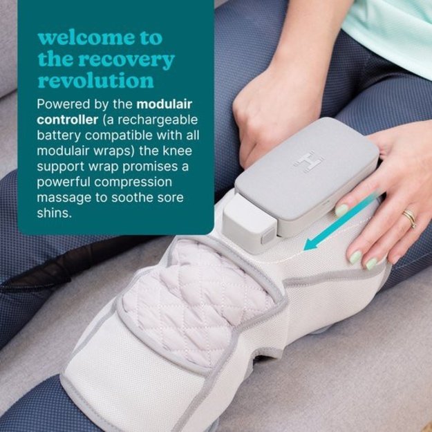Homedics SR-CMXKE10HBND  Modulair Compression System Knee Wrap + Controller