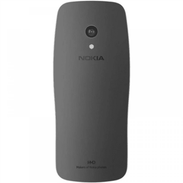 Nokia 3210 4G (2024) (TA-1618) | Grunge Black | 2.4   | TFT | 128 MB | 64 MB | Dual SIM | Bluetooth | 5 | Main camera resolution