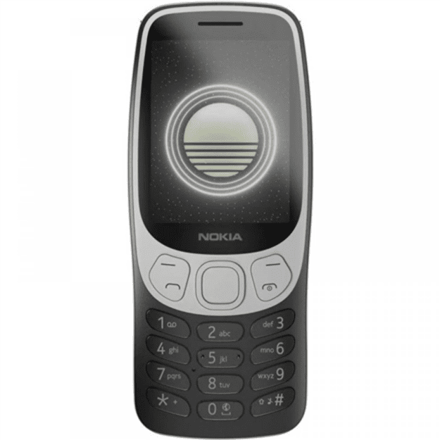 Nokia 3210 4G (2024) (TA-1618) | Grunge Black | 2.4   | TFT | 128 MB | 64 MB | Dual SIM | Bluetooth | 5 | Main camera resolution