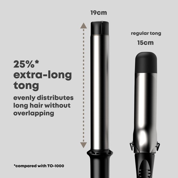 Revamp TO-1250-EU Effortless Curls Long Tong