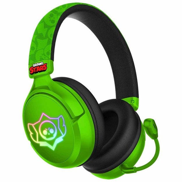 Subsonic Wireless Gaming Headset Brawl Stars Skull