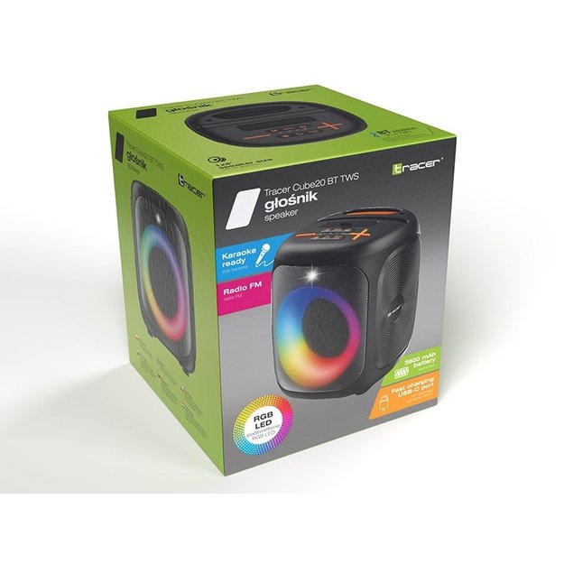 Tracer 47753 Cube20 BT TWS Speaker