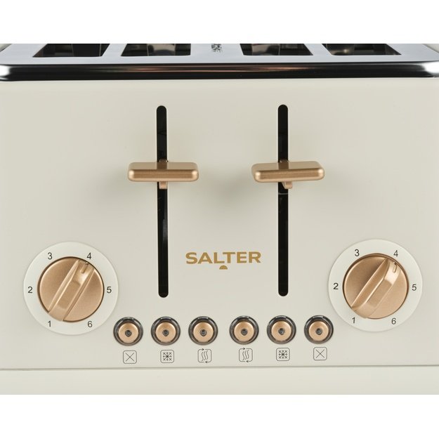 Salter EK5823OBVDE Pebble 4-Slice Toaster