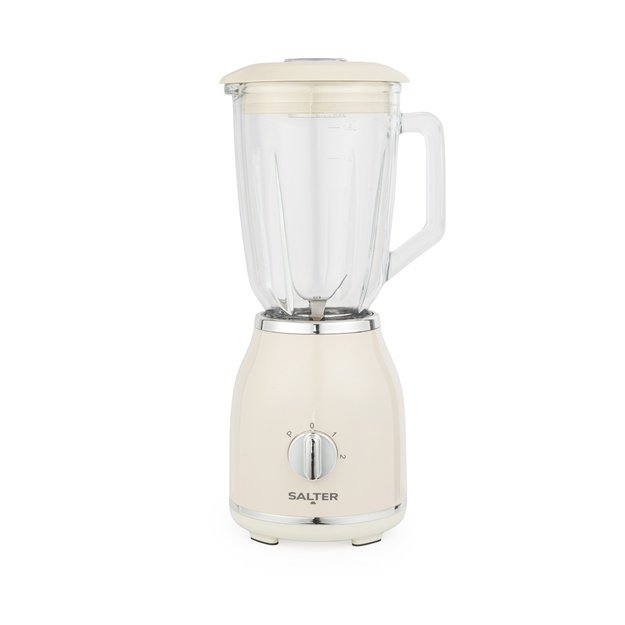 Salter EK6687CRMVDE Retro  Glass Jug Blender