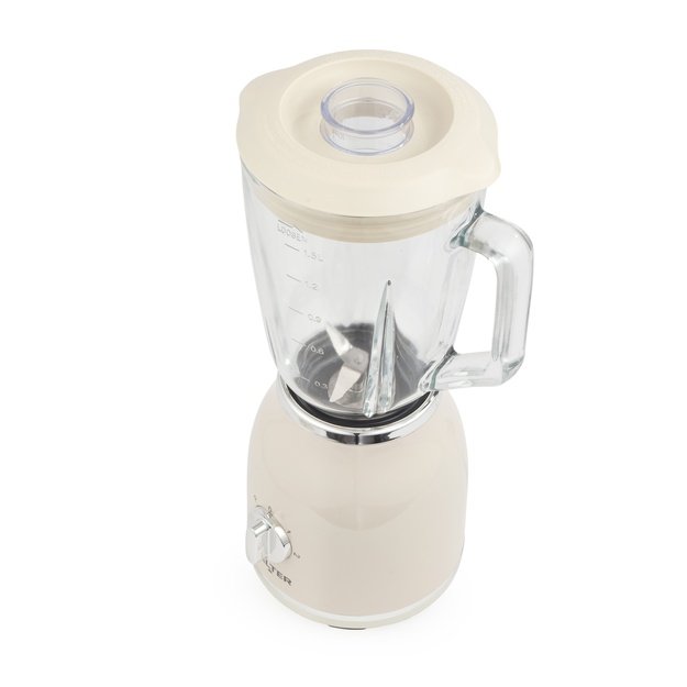 Salter EK6687CRMVDE Retro  Glass Jug Blender