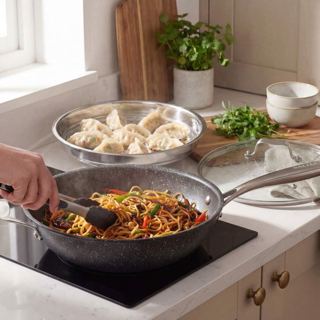 Salter BW13977  Megastone 30cm Multifunctional Pan