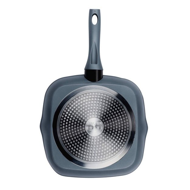 Salter BW13594DU Megastone Excellence 28cm Griddle Pan, Grey