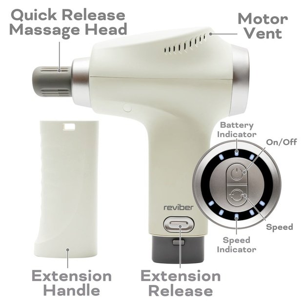 Reviber Gen 3 Deep Tissue Percussion Massager