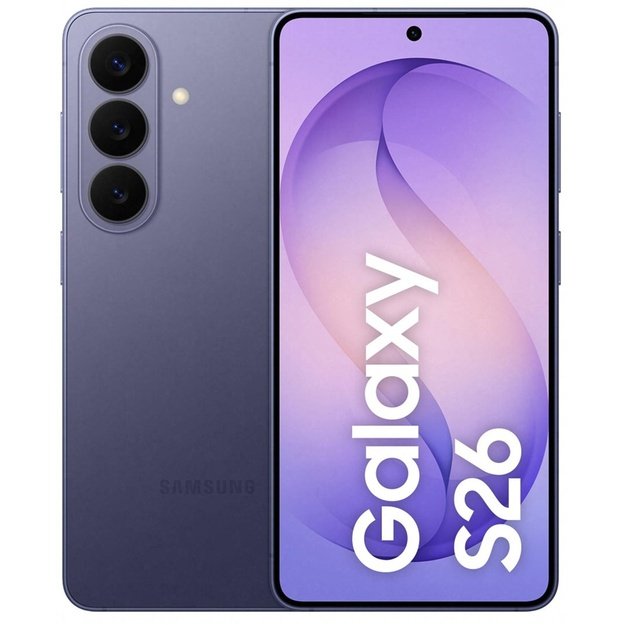 Samsung Galaxy S26 16 cm (6.3 ) Dual SIM Android 16.0 5G USB Type-C 12 GB 512 GB 4300 mAh Violet