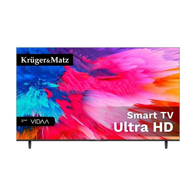 Televizorius Kruger and Matz 55  UHD smart DVB-T2/S2 H.265 Hevc