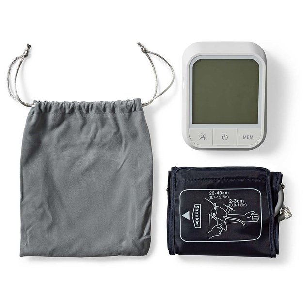 Nedis BTHBP10WT blood pressure unit Upper arm Automatic 1 user(s)