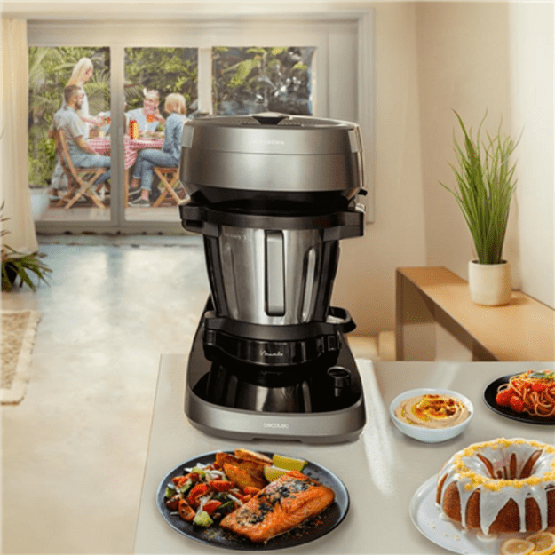 Cecotec Mambo CooKing Victory | Multifunctional Robot | 1700 W | Number of speeds 19 | Bowl capacity 4.5 L | Black/Grey