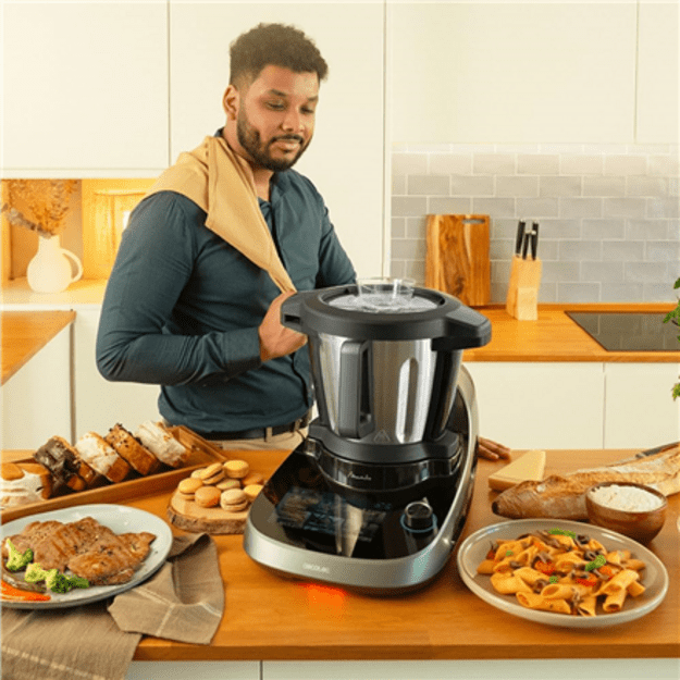 Cecotec Mambo CooKing Victory | Multifunctional Robot | 1700 W | Number of speeds 19 | Bowl capacity 4.5 L | Black/Grey
