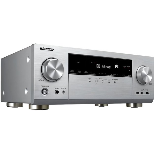 Pioneer VSX-LX305 silver home cinema receiver
