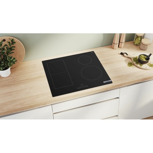Bosch Serie 4 PVS61RBB5E hob Black Built-in 60 cm Zone induction hob 4 zone(s)