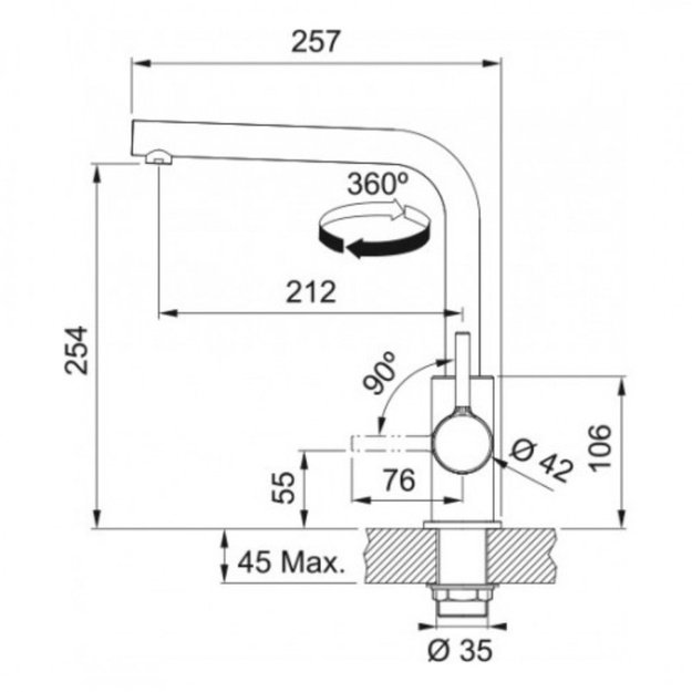 FRANKE LINA L 115.0693.393