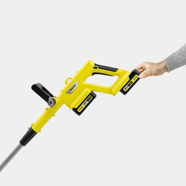 Akumuliatorinė žoliapjovė Karcher LTR 3-18 DUAL BATTERY SET, 1.445-451.0 (su baterija ir įkrovikliu)