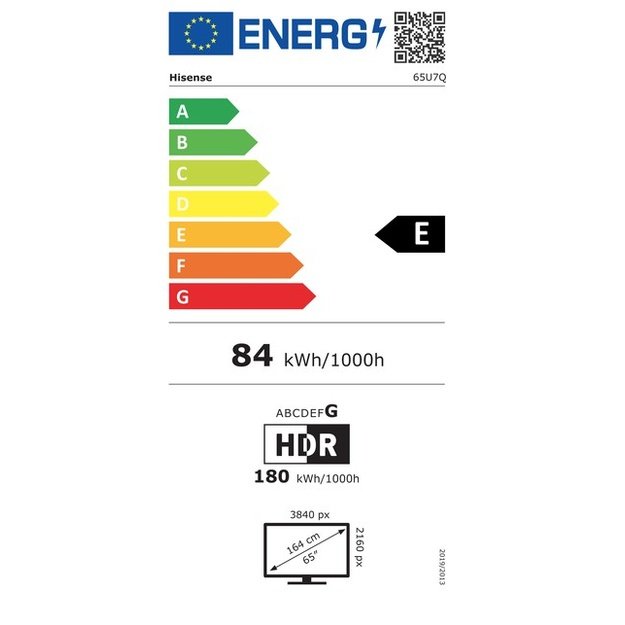 LED Televizorius Hisense 65U7Q