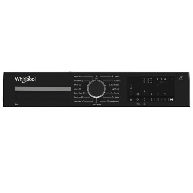 Džiovyklė Whirlpool WPS D8 WBS EE, gylis 55cm
