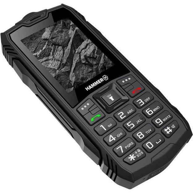 myPhone Hammer Rock 6.1 cm (2.4 ) 155 g Black Camera phone