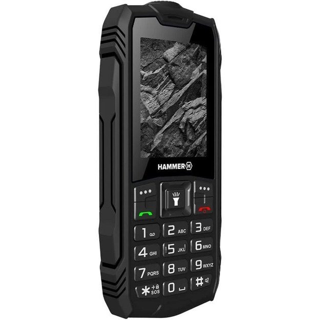 myPhone Hammer Rock 6.1 cm (2.4 ) 155 g Black Camera phone