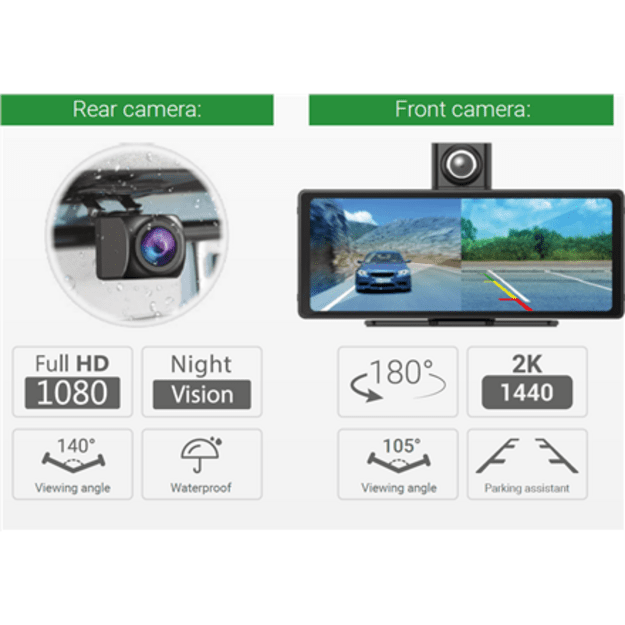 Navitel Smart Car Device | DS1020 DVR | Wi-Fi | Bluetooth