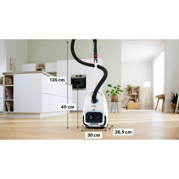 Bosch Serie 6 ProSilence BGB6SIL0L bagged vacuum cleaner