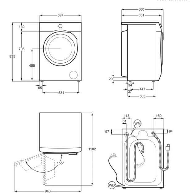 Skalbimo ma&scaron;ina Electrolux EW7F5692QE