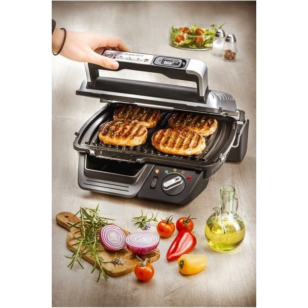 TEFAL | SuperGrill Timer Multipurpose grill | GC451B12 | Contact | 2000 W | Stainless steel