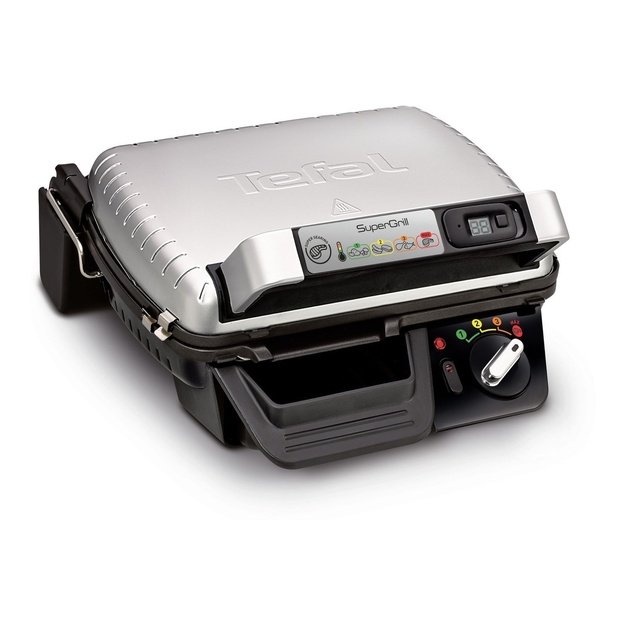 TEFAL | SuperGrill Timer Multipurpose grill | GC451B12 | Contact | 2000 W | Stainless steel